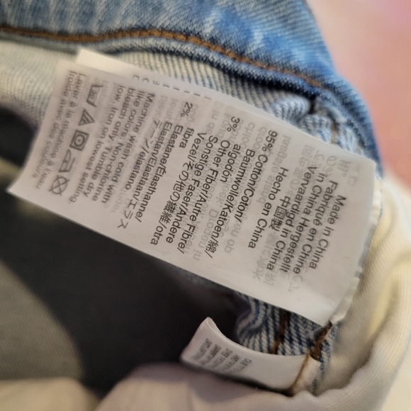 Madewell 10" High-Rise Skinny Jeans 27 Light Wash Denim - Picture 8 of 8